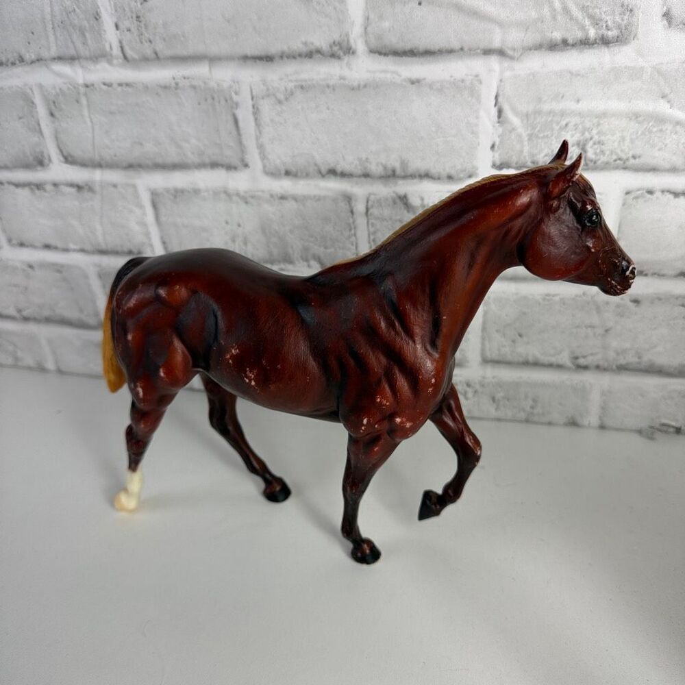 Breyer Tex American Quarter Horse Sorrel Chestnut Figurine